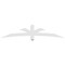 Ekena Millwork Davenport Architectural Grade PVC Gable Bracket, 84"W x 17 1/2"H x 4"D x 4"F, 5/12 Pitch GBP084X18X0404DAV00 - alternate 2